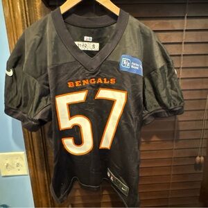 Cincinnati Bengals Germaine Pratt Game PRACTICE Worn Jersey S COA 23-24 Season